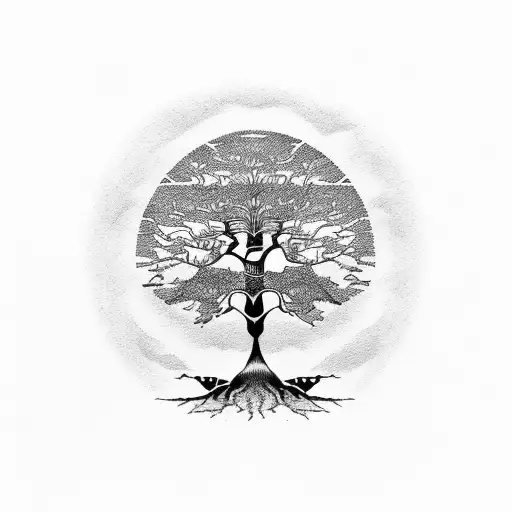 Map Of The Marlborough Sounds And The Tree Of Life