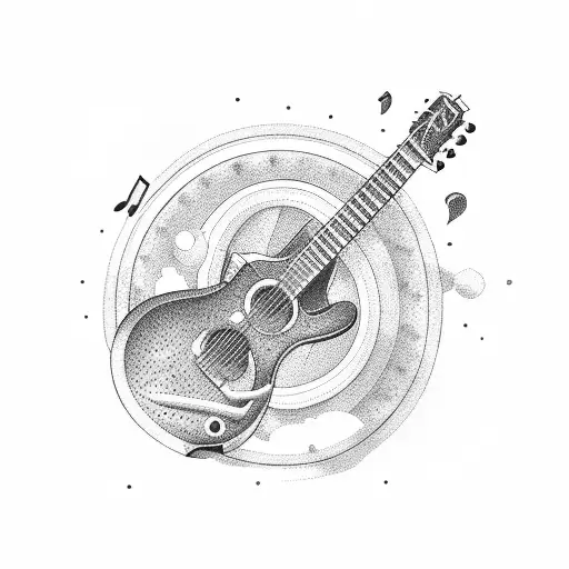 Music Guitar Meeple Outdoors