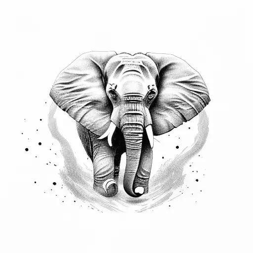 Elephant With Scripture