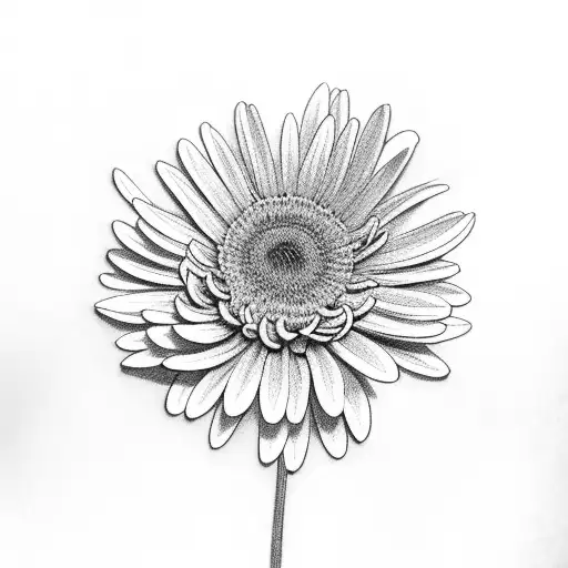 Chrysanthemum With A Daisy And Rose