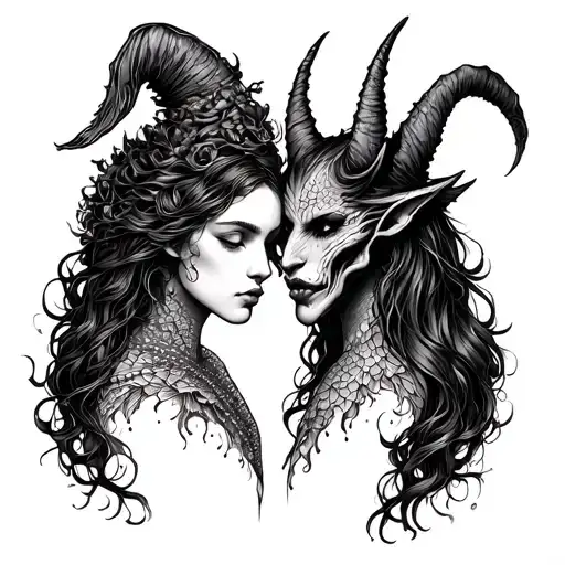 Witch And Demon Love