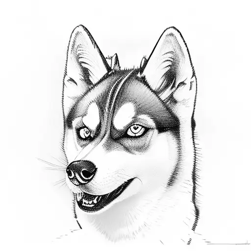 Husky With Names Nekoda And Octavia