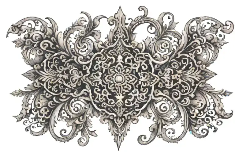Ornate Neck