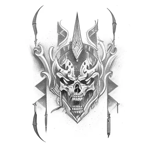 Dagger Tattoo Military