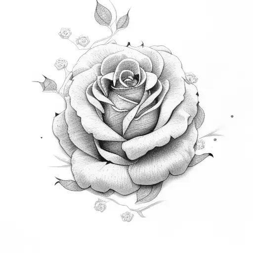 Asian Jasmine And Rose