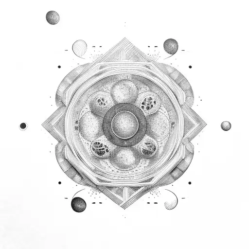 Space Lines Circles Unalome