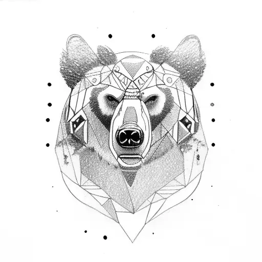 Bear With Horse And Wolf