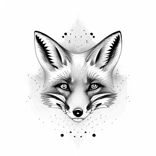 A Fox Looking Toward The Sky