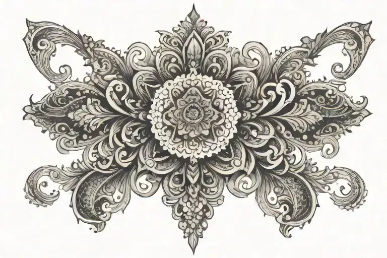 Ornate Neck