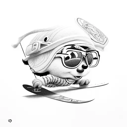 Surfef Snowboard Pixar Disney