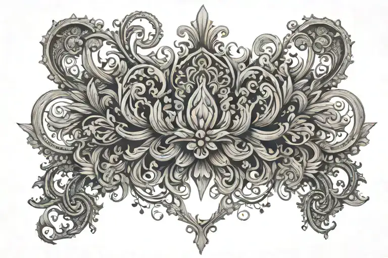 Ornate Neck