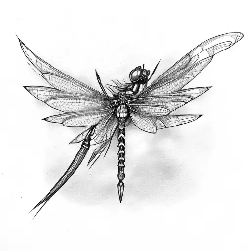 Letter Mlp With Dragonfly Wings