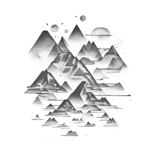 Mountain With Dumbbells