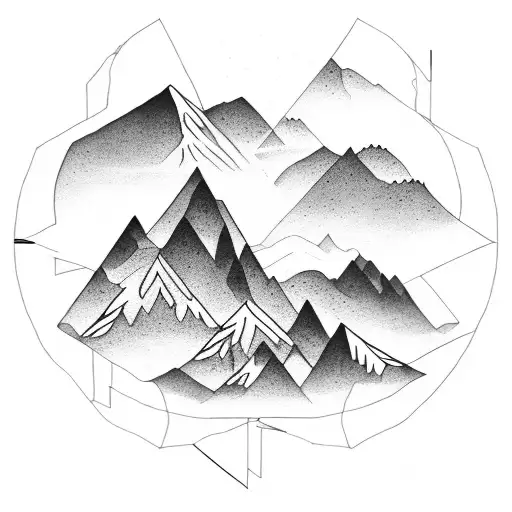 Mountain In Triangle