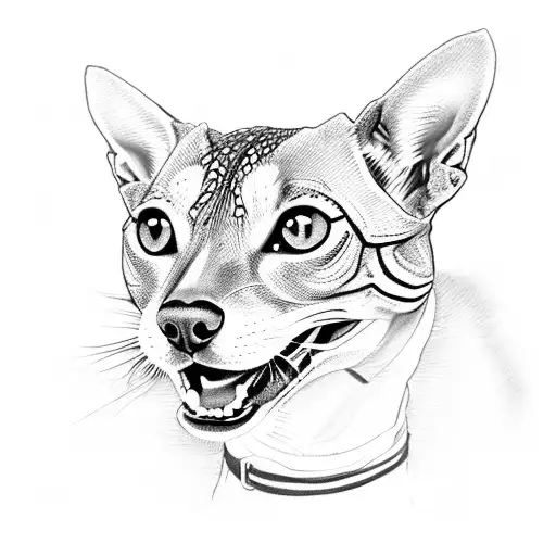 Reptile Cat And Whippet