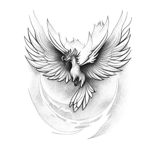 Pheonix Design For A Male