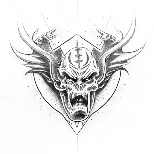 Demon Defeated By An Angel