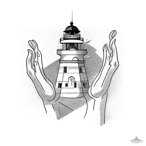 Hands Support The Lighthouse