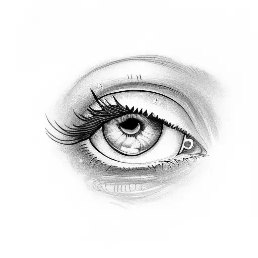 Girlfriends Eyes With Date We Met