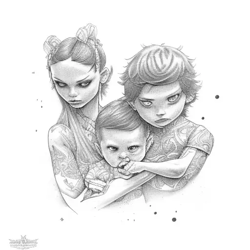 A Mum With 2 Sons And 1 Daughter