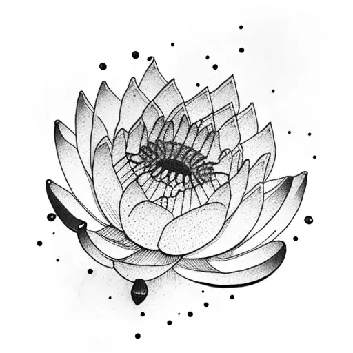 Water Lilly With Sagittarius