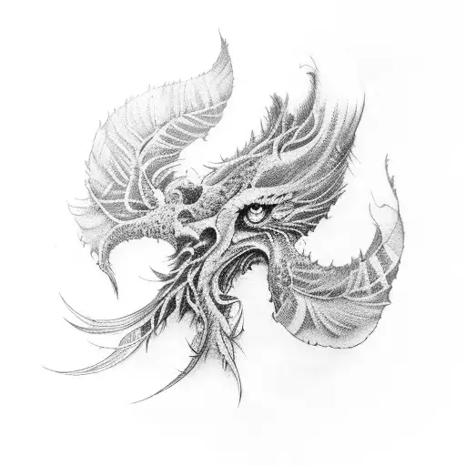 Yggdrisil World Tree And Feathers