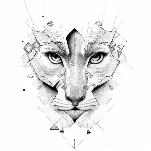 2 Portrait Facing Each Others