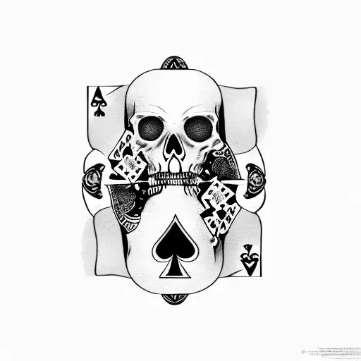 Poker Card King Death