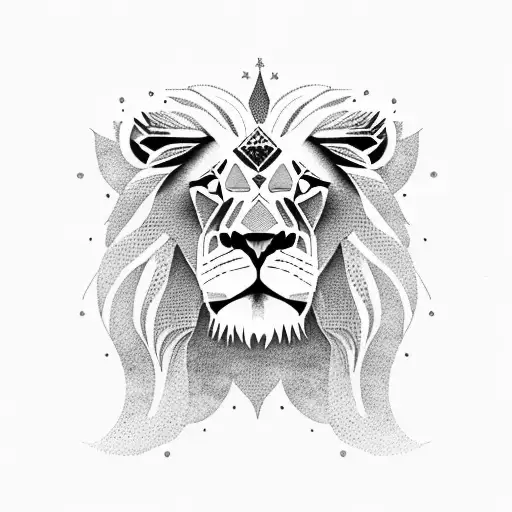 Lion Of Judah With A Bear Of The World