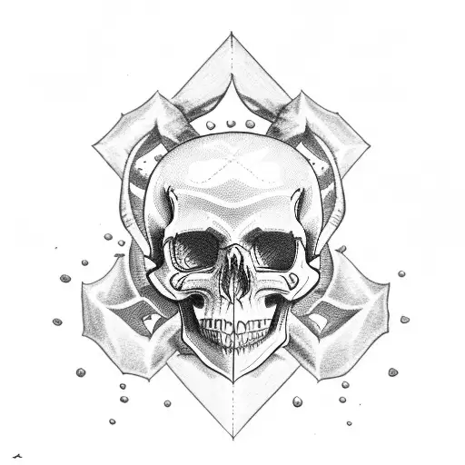 Scorpio Rose Skull