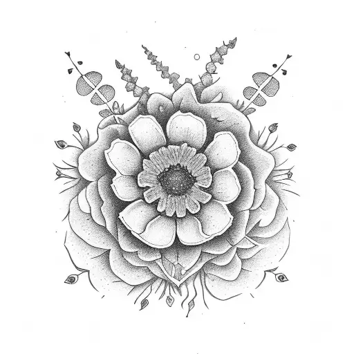 A Delicate Wildflower Garden