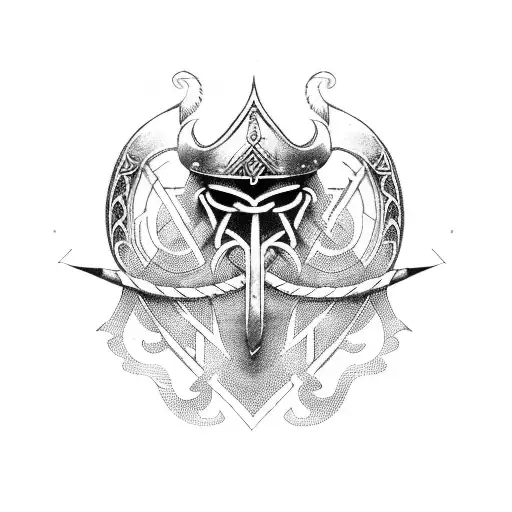 Rune Magique Viking De Protection