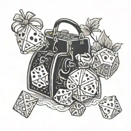 Money Bags Dice Sagaturius