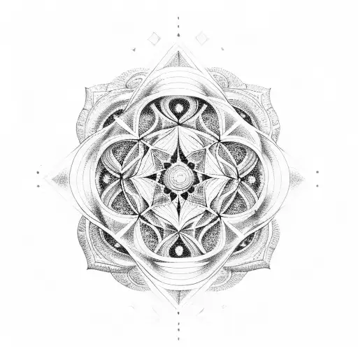 Sacred Geometry With Egyptian