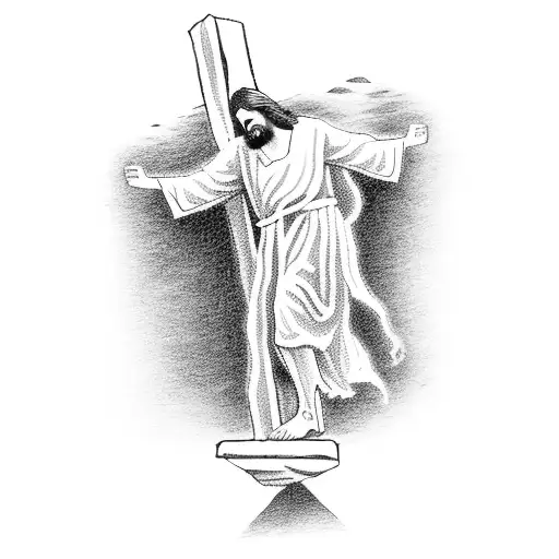 Jesus Carrying His Cross