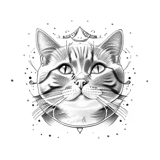 Cat With The Name Of Belfi