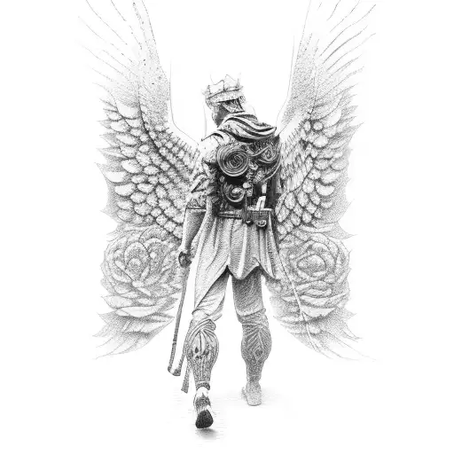 Statue Of The Fallen Angel