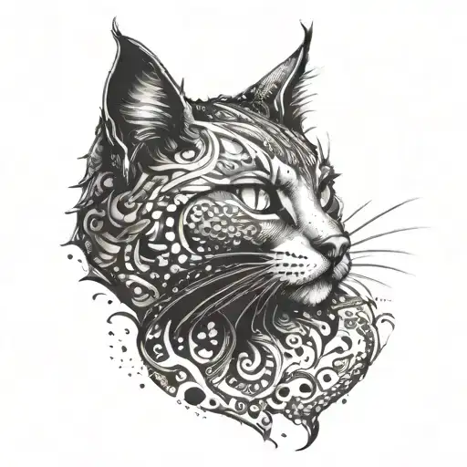 Demon Kind Cat Playing