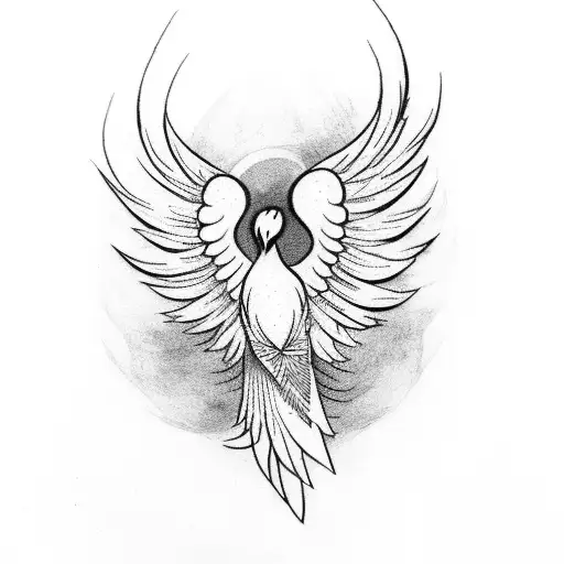 Phoenix Bird For The Men