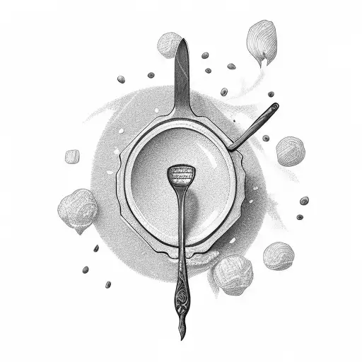 Spatula Black And Grey For Cooking