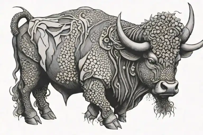 Bull Of Cold And Mountains