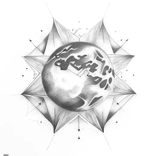 Far Away Star And Planet