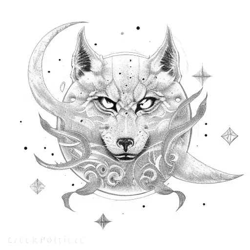 Eclise Moon With Yoki Mask