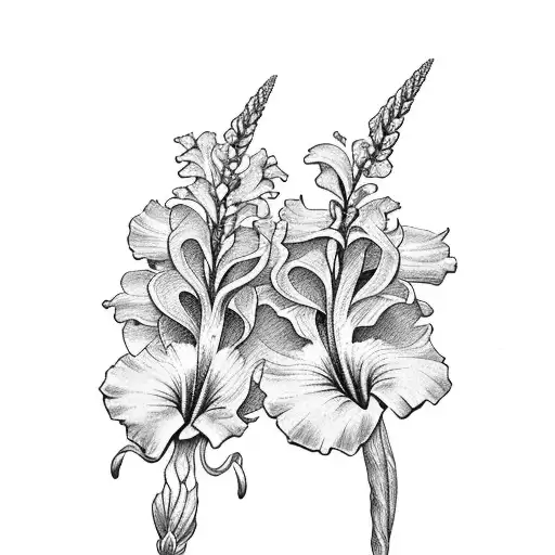 Gladiolus Flower Beautiful Soul Spine