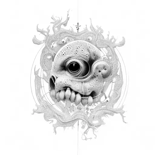 Symbiosis Of Black And White