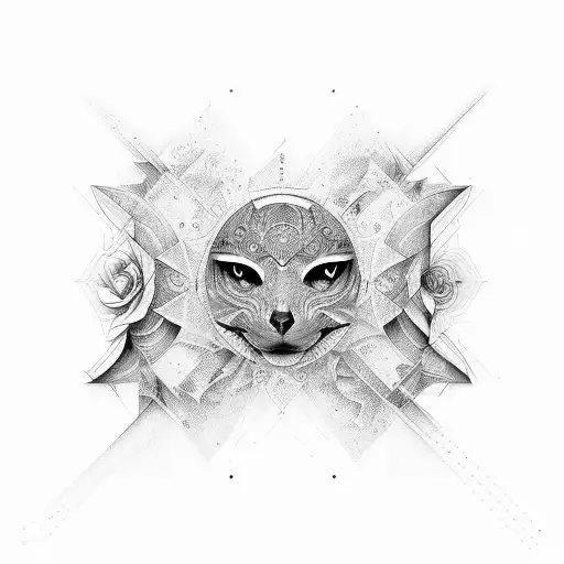 The Interplay Of Light And Shadow In The Background Signifying The Complexities Of Life