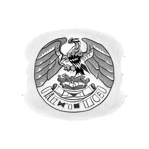 Mexican Flag With American Flag