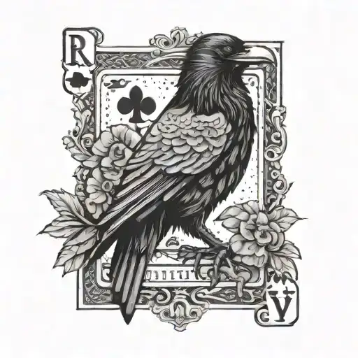 Raven Playing Cards