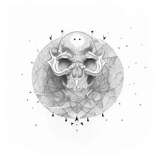 Minimalist Travel Tattoo With Van