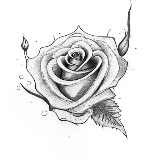 Boot With A Rose And A Hat